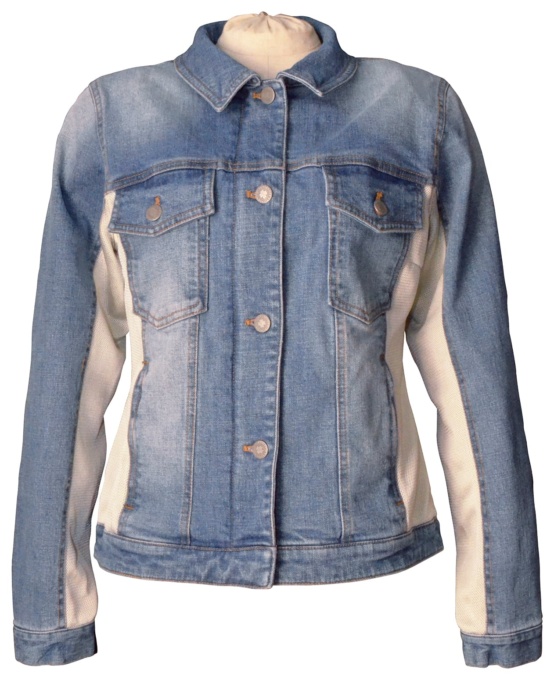 CLEVER VIVACE CVJ-627 STRETCH DENIM JACKET