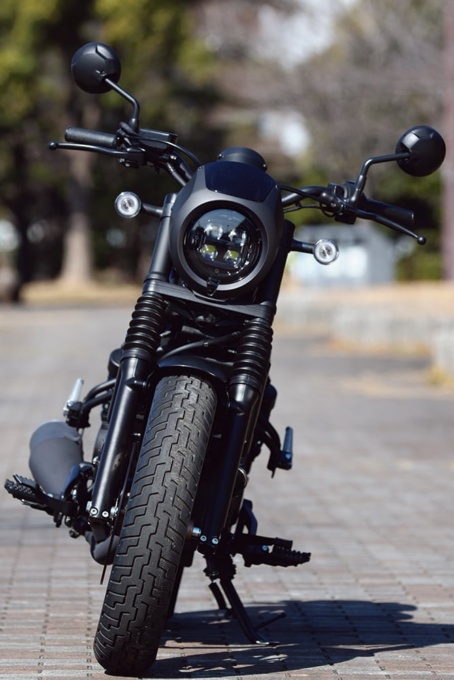 HONDA Rebel 250 S Edition（2023年モデル）フロントビュー