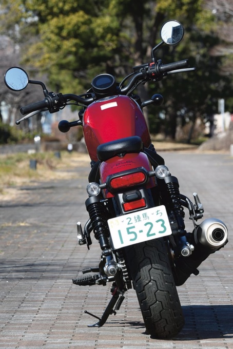 HONDA Rebel 250 S Edition（2023年モデル）リヤビュー