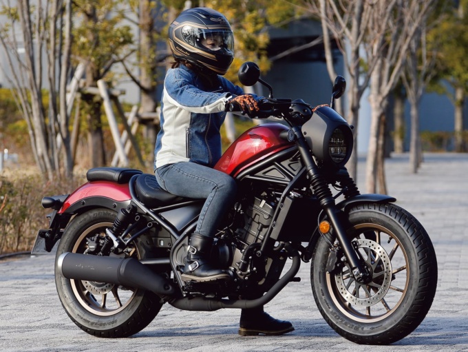 HONDA Rebel 250 S Edition（2023年モデル）乗車姿勢