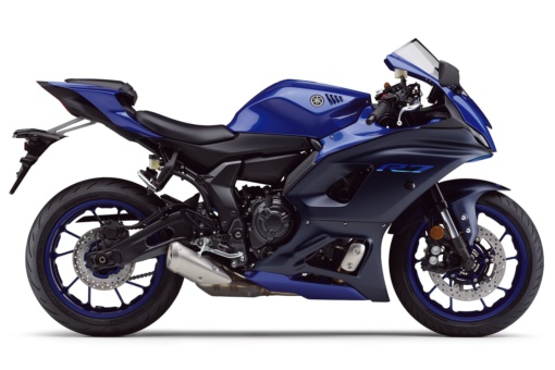 YAMAHA YZF-R7（2023年モデル）ディープパープリッシュブルーメタリックC